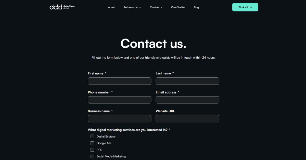 Contact Us | Request Your Free Digital Marketing Quote