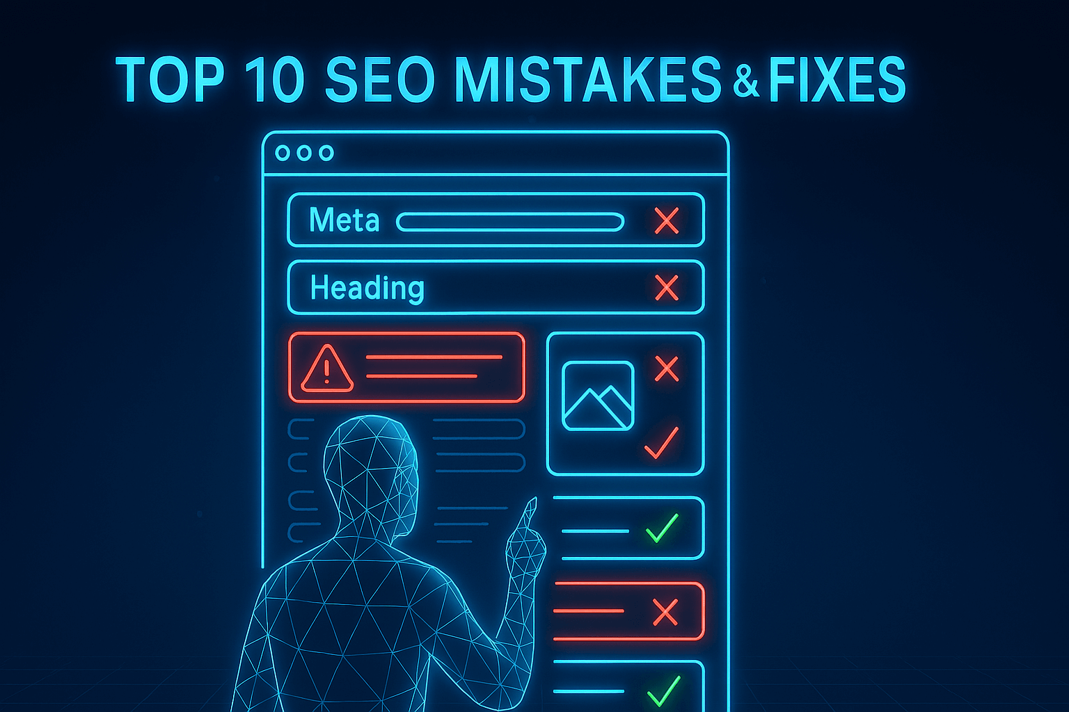 Top 10 SEO Mistakes We See (And How To Fix Them)